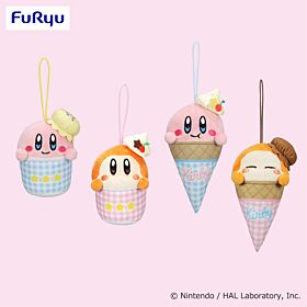 Kirby FuRyu Ice-Cream Parlor Plush Mascot