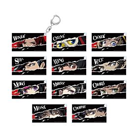 Persona 5: The Phantom X KADOKAWA 1st Anniversary Acrylic Keychain Cut In Illustration BLIND PACK