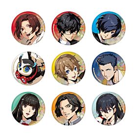 Persona 5: The Phantom X KADOKAWA 1st Anniversary Can Badge Character Illustration BLIND PACK