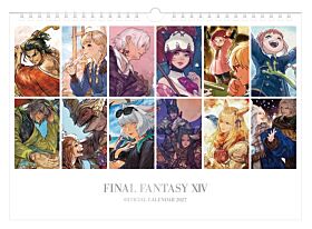 Final Fantasy XIV 2027 Wall and Desk Calendar Set