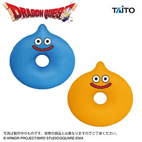 Dragon Quest Taito Prize Item AM Mesh Type Round Cushion Slime & Slimebes