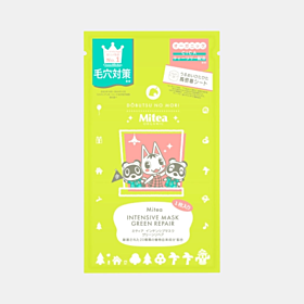 Animal Crossing Mitea Intensive Mask Green Repair Sheet Mask