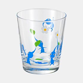 Pikmin Nintendo Store TOKYO product Don't drown Glass Cup Blue Pikmin