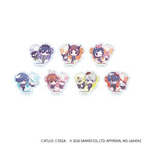 Persona 30th Anniversary A3 x Sanrio Characters Mini Acrylic Stand SET