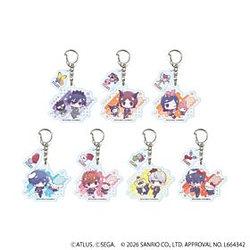 Persona 30th Anniversary A3 x Sanrio Characters Acrylic Keychain SET