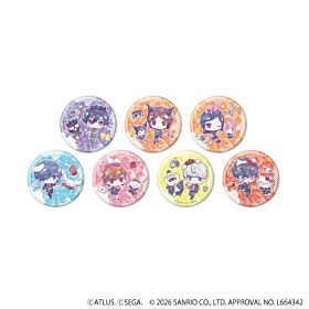 Persona 30th Anniversary A3 x Sanrio Characters Hologram Can Badge BLIND PACK
