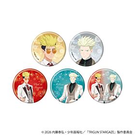 TRIGUN STARGAZE eeo Birthday Goods Can Badge SET