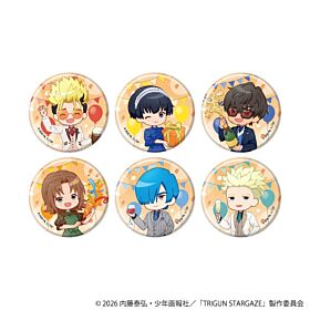 TRIGUN STARGAZE eeo Birthday Goods Can Badge Graphart BLIND PACK