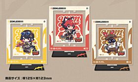 Zenless Zone Zero Wendy's First Kitchen Collaboration Collection Spinning Acrylic Stand