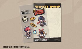 Zenless Zone Zero Wendy's First Kitchen Collaboration Collection Acrylic Sticker Set