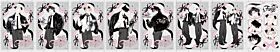 FANGS WANGS CAFE Medicos Entertainment Illustration Card Set
