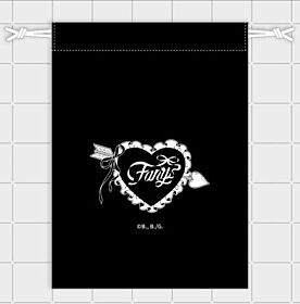 FANGS WANGS CAFE Medicos Entertainment Drawstring Pouch