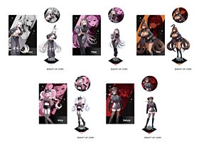 Goddess of Victory: NIKKE x ZOZOTOWN Exclusive Clear File Can Badge and Acrylic Stand Set