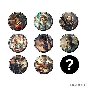 Octopath Traveler 0 eeo Store Official Illustration Can Badge BLIND PACK