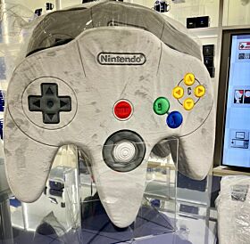 Nintendo Museum Limited Edition Goods Nintendo 64 Controller Cushion
