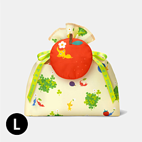 Pikmin Nintendo Store Wrapping x Eco Bag L (Pikmin and Fruits)