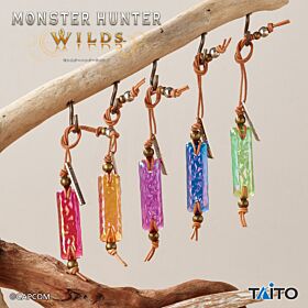 Monster Hunter Taito Prize Item Wilds Talisman Keychain