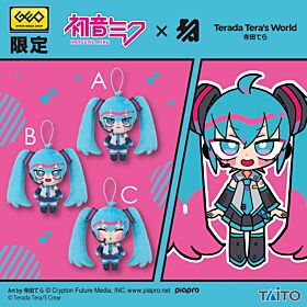 Vocaloid Taito Prize Item Hatsune Miku x Terada Tera Plush Mascot
