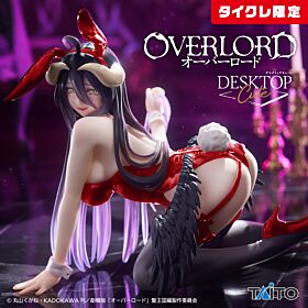 Overlord Taito Prize Item Desktop Cute Figurine Albedo Bunny Ver. Taito Exclusive