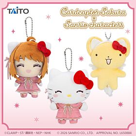 Cardcaptor Sakura Taito Prize Item x Sanrio Characters Plush Mascot Clear Card Ver. Vol.2