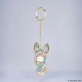 Final Fantasy XIV Square Enix FanFest 2026 Stained Glass Keychain Lopporit