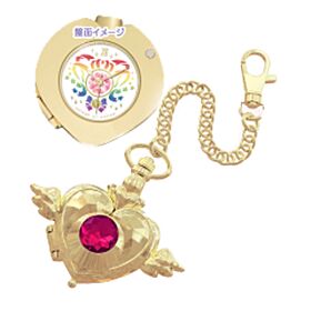 Ichiban Kuji Sailor Moon the Movie Eternal Let's Party Crisis Moon Compact Pocket Watch