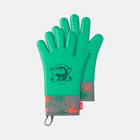 Splatoon 3 Nintendo Store SALMON RUN Silicone Mitten Gloves