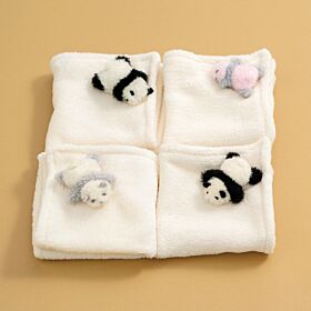 YOU + MORE Baby Panda Hand Towel BLIND PACK