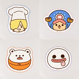 ONE PIECE Mugiwara Store Harajuku Collection SANJI no OYATSU Donut Style Die Cut Hand Towel