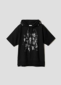 Kingdom Hearts graniph Collection Oversized Short-Sleeve Hoodie Organization XIII