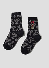 Kingdom Hearts graniph Collection Socks White Mushroom Heartless