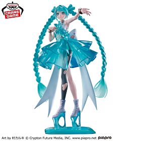 Vocaloid Banpresto Prize Item BANPRESTO EVOLVE Clearluxe -Emerald Gem- Figurine Hatsune Miku