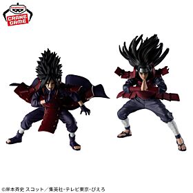 NARUTO Banpresto Prize Item VIBRATION STARS Figurine Senju Hashirama & Uchiha Madara