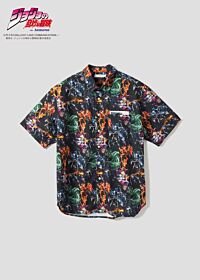 Jojo's Bizarre Adventure graniph Loose Fit Short Sleeve Shirt Stand User Pattern
