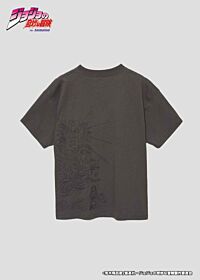 Jojo's Bizarre Adventure graniph Big Silhouette T-Shirt Mural Face