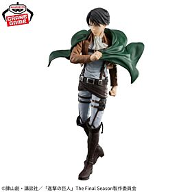 Attack on Titan Shingeki No Kyojin Banpresto Prize Item Grandista Figurine Levi