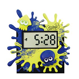 Ichiban Kuji Splatoon 3 Kuji INDIVIDUAL PRIZE Inkling and Octoling Clock