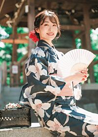 Sasara Sekine x Aitaikuji Original Art Print Yukata Design 2