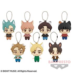 TinyTAN Dynamite Banpresto TinyTAN FUNPARK Style Rubber Keychain