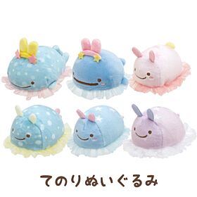 Jinbei-san San-X Jinbei-san and Umi Usagi Mini Palm Sized Plush Mascot