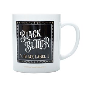 Kuroshitsuji Bitter Rabbit Cafe and Shop Black Label Mug