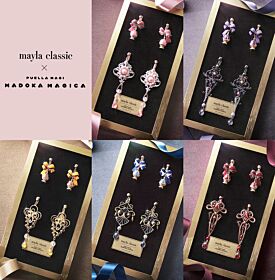 Puella Magi Madoka Magica MAYLA classic ICONIQUE EAR OBJET ~Complete Set~
