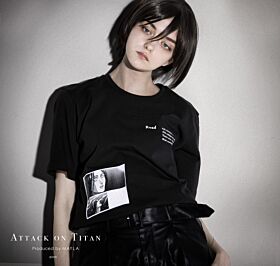Attack on Titan MAYLA BLACK T-SHIRT OF MEMORY 05