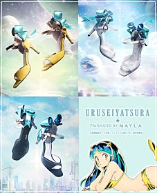 Urusei Yatsura MAYLA ICONIQUE SHOES OBJET SANDALS ~ON Ver.~