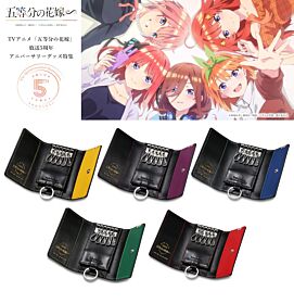 The Quintessential Quintuplets Anime Japan Collection 5th Anniversary Collection Leather Keycase
