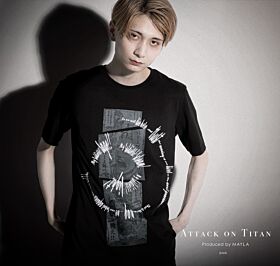 Attack on Titan Shingeki No Kyojin MAYLA Alternative Fear Black T-Shirt of Memory 7