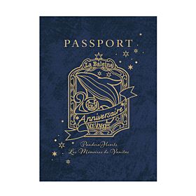 Pandora Hearts x The Case Study of Vanitas Marui 20th Anniversary POP UP SHOP Journey Through Blue Passport Style Notebook