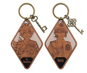Pandora Hearts x The Case Study of Vanitas Marui 20th Anniversary POP UP SHOP Journey Through Blue Giant Motel Style Keychain
