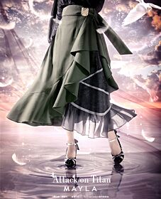 Attack on Titan Shingeki No Kyojin MAYLA ICONIQUE SKIRT The Final Season Ver.
