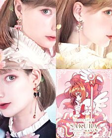 Cardcaptor Sakura MAYLA ICONIQUE EAR OBJET Earrings ～CLOW CARD～